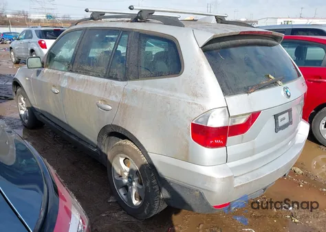 2007 BMW X3 3.0Si from USA, damaged, VIN WBXPC93437WJ00113